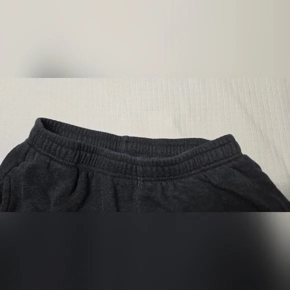 Brandy Melville Black Track Pants with Cream Drawstring - Picture 7 of 7